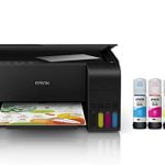 Epson Multifuncional Ecotank L3150, tanque de tinta a color para Hogar, Wi-Fi Direct